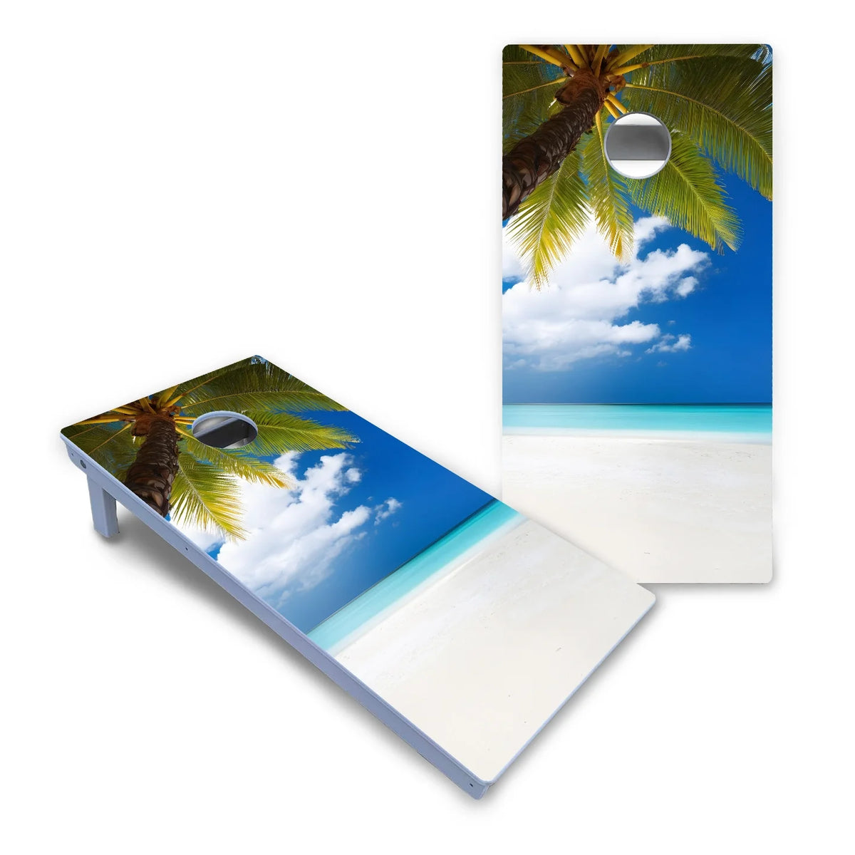 Palm Paradise Cornhole Boards - All Weather Series
