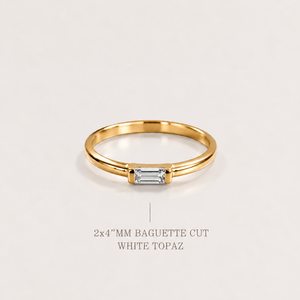 Faye Ring | White Topaz