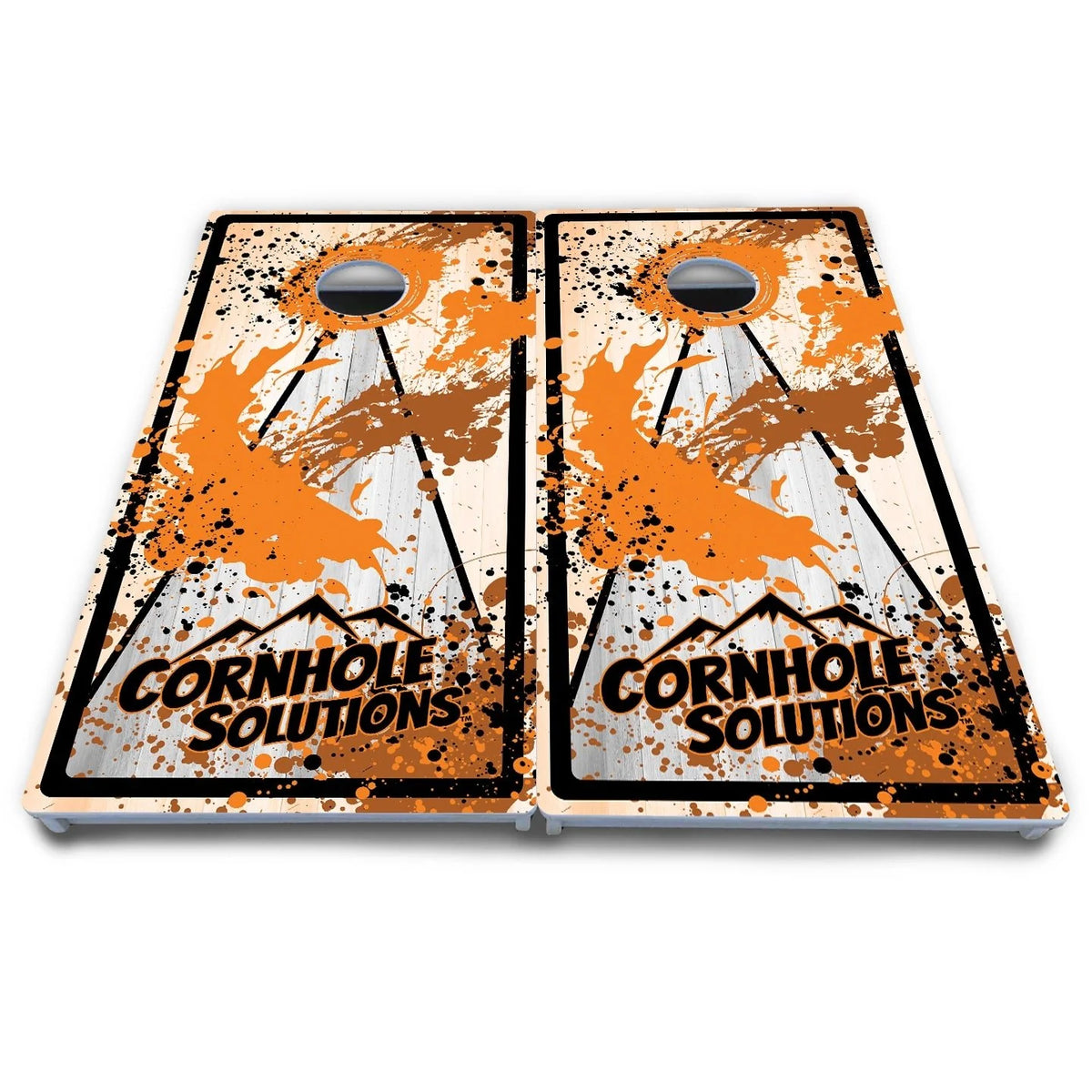 Paint Splatter Cornhole Boards - All Weather Series
