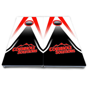 White Jersey Cornhole Boards - All Weather Series