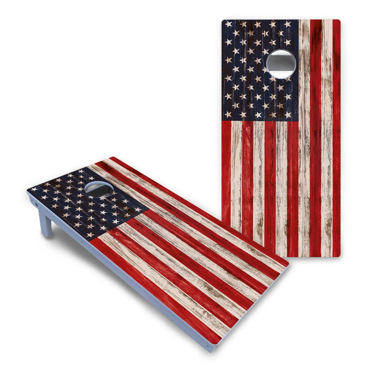 Antique Flag Cornhole Boards - All Weather Series