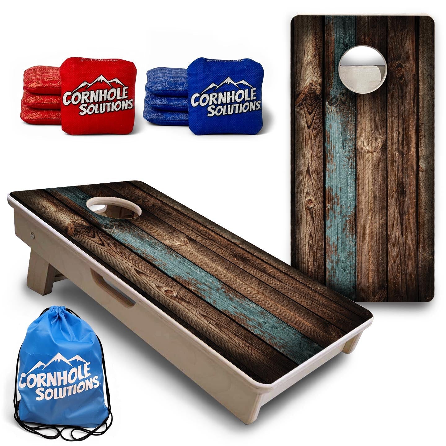 Accent Plank - Mini or Vacation Size Cornhole Boards by Cornhole Solutions, custom cornhole board main product photo