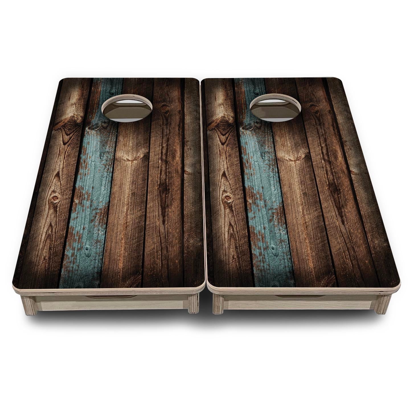 Accent Plank - Mini or Vacation Size Cornhole Boards by Cornhole Solutions, custom cornhole board detail photo 2