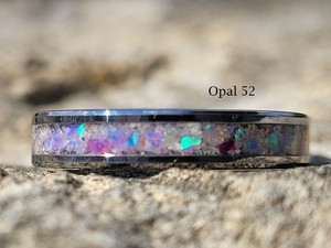 The Taz Opal and Ash Memorial Ring