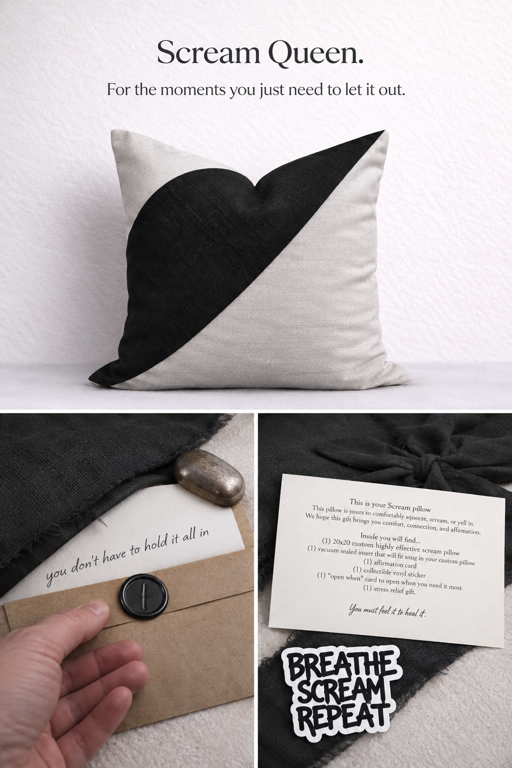 Scream Queen Pillow Pack by PillowPackShop
