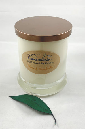 Citrus Agave Soy Candle – Bright & Citrus Scent | Mam Jam’s
