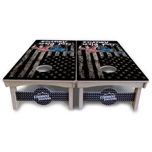 God Bless America Cornhole Boards – Pro Lite or Pro Elite