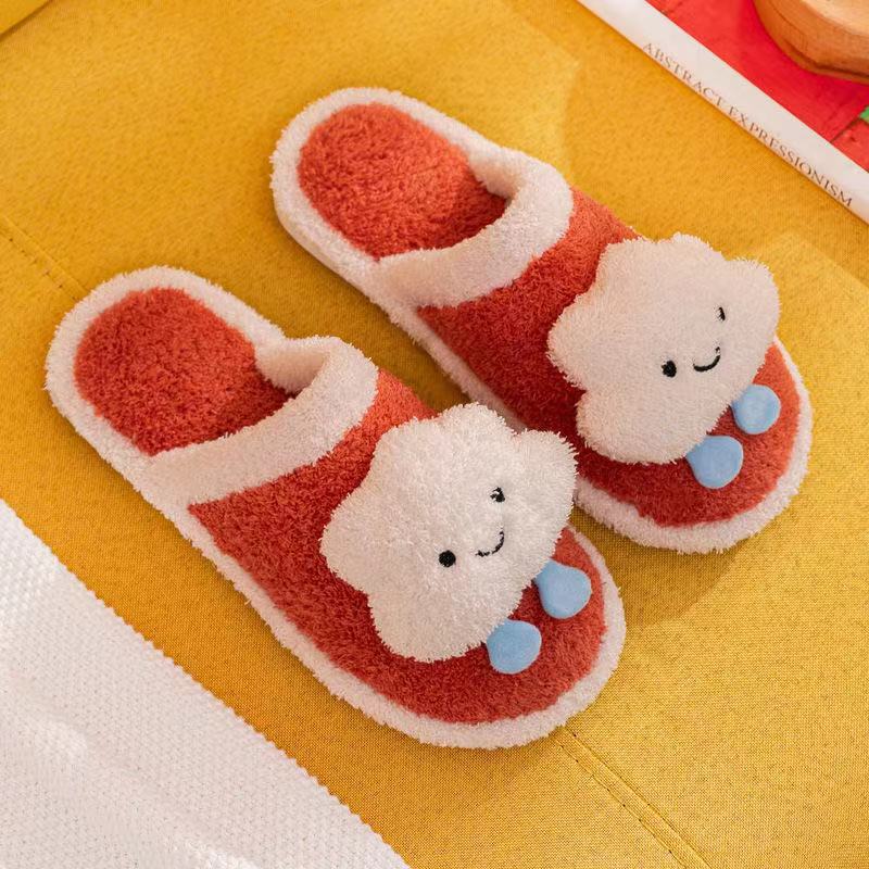 Adorable Happy Cloud Slippers by The Mississippi Mermaid Mercantile - view 2