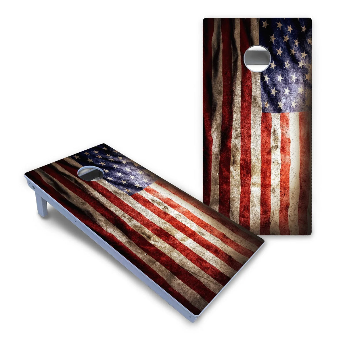 American Flag Cornhole Boards - All Weather Series
