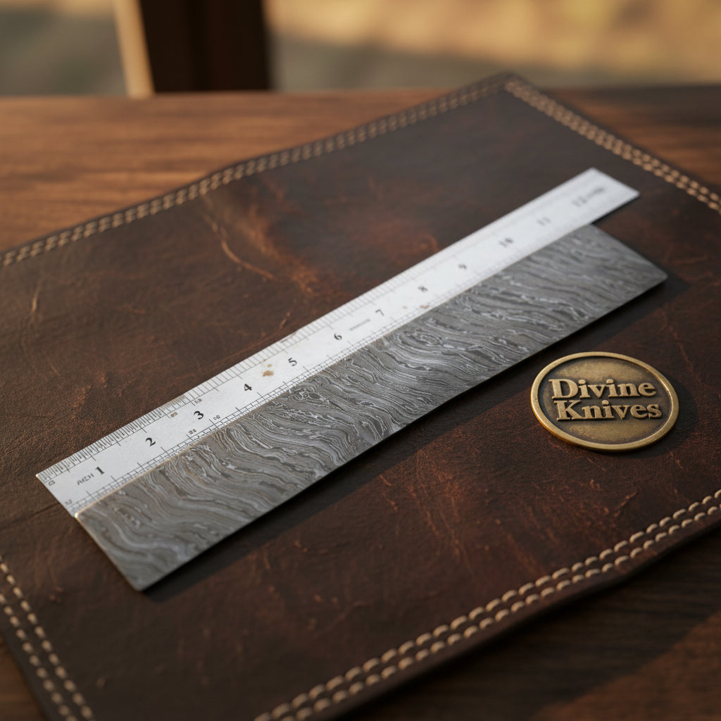 Hand Forged Steel Billet Bar by Divine Knives