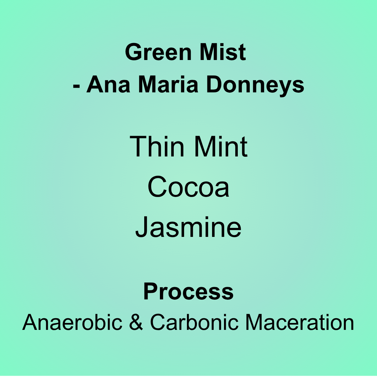 Green Mist - Ana Maria Donneys
