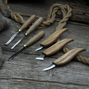 6-Piece Carving Knife, Chisel & Gouge Set