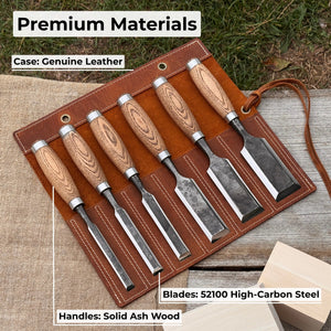 6-Piece Wood Carving Chisel Set