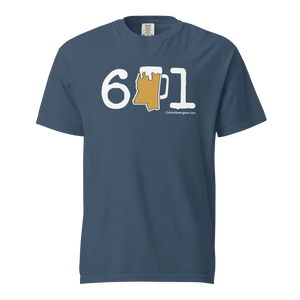 601 Mississippi Beer Mug Tee - COMFORT COLORS BRAND TEE Drink Beer Gear