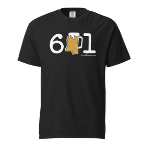 601 Mississippi Beer Mug Tee - COMFORT COLORS BRAND TEE Drink Beer Gear
