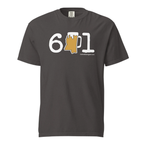 601 Mississippi Beer Mug Tee - COMFORT COLORS BRAND TEE Drink Beer Gear