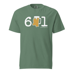 601 Mississippi Beer Mug Tee - COMFORT COLORS BRAND TEE Drink Beer Gear