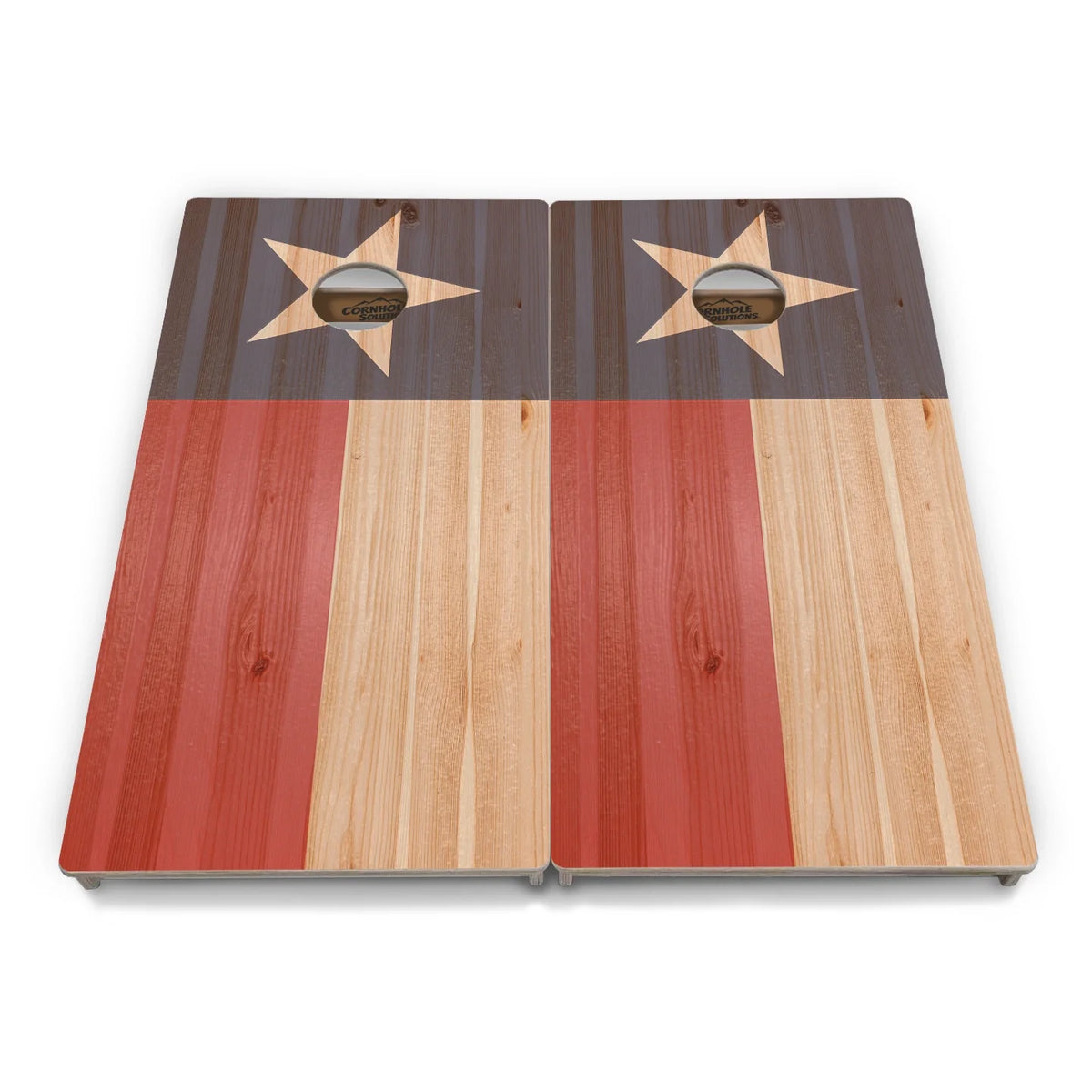 Faded Texas Flag Cornhole Boards – Tournament Series