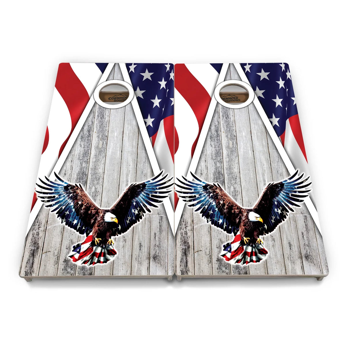 Eagle Flag Cornhole Boards – Tournament Series