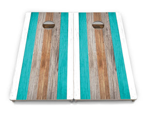 Beach Stripe Cornhole Boards – Tournament Series