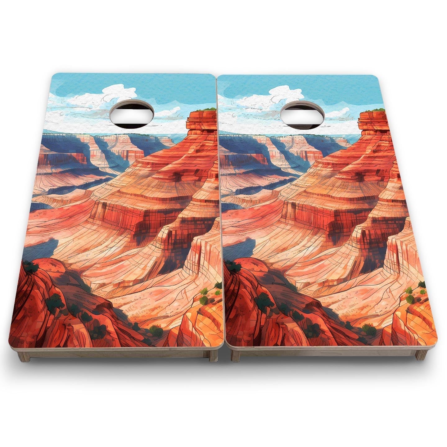 Grand Canyon - Mini or Vacation Size Boards Cornhole Solutions