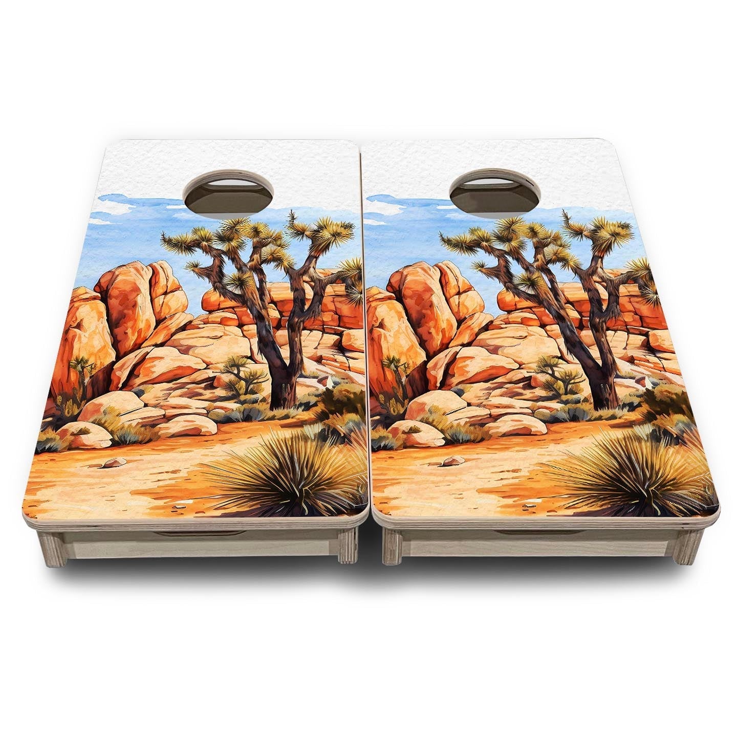 Joshua Tree - Mini or Vacation Size Boards Cornhole Solutions