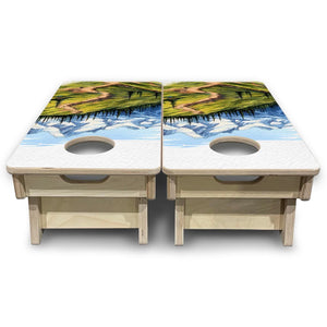Olympic - Mini or Vacation Size Boards Cornhole Solutions