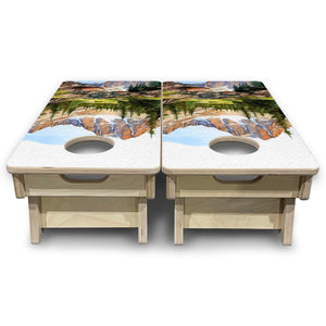 Rocky Mountains - Mini or Vacation Size Boards Cornhole Solutions