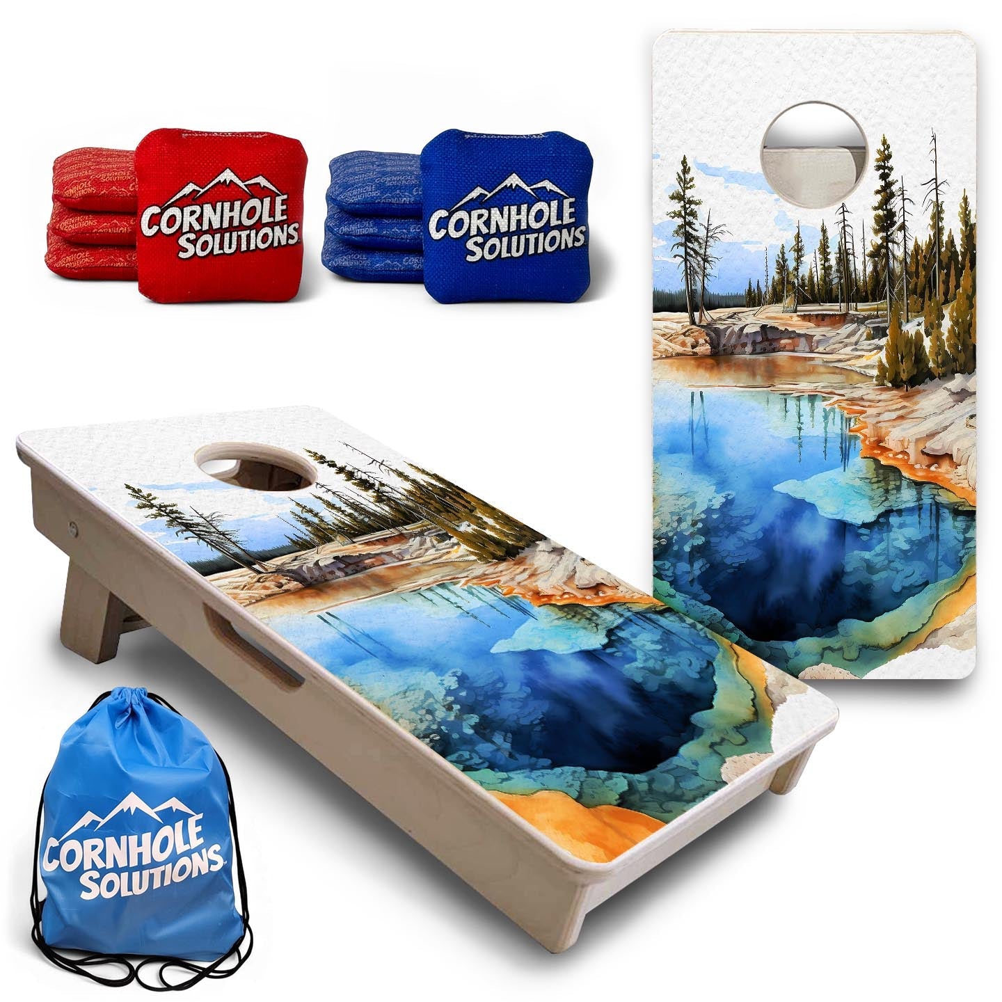 Yellowstone - Mini or Vacation Size Boards Cornhole Solutions