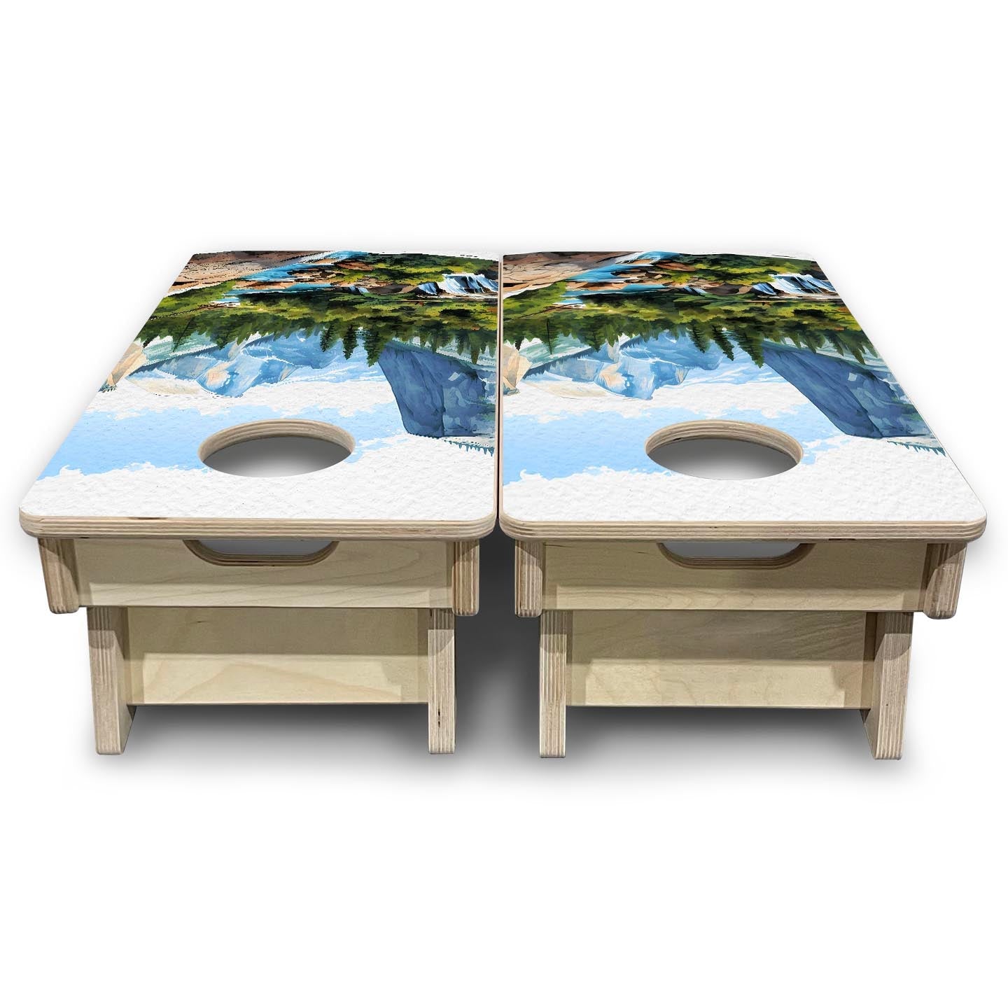 Yosemite - Mini or Vacation Size Boards Cornhole Solutions