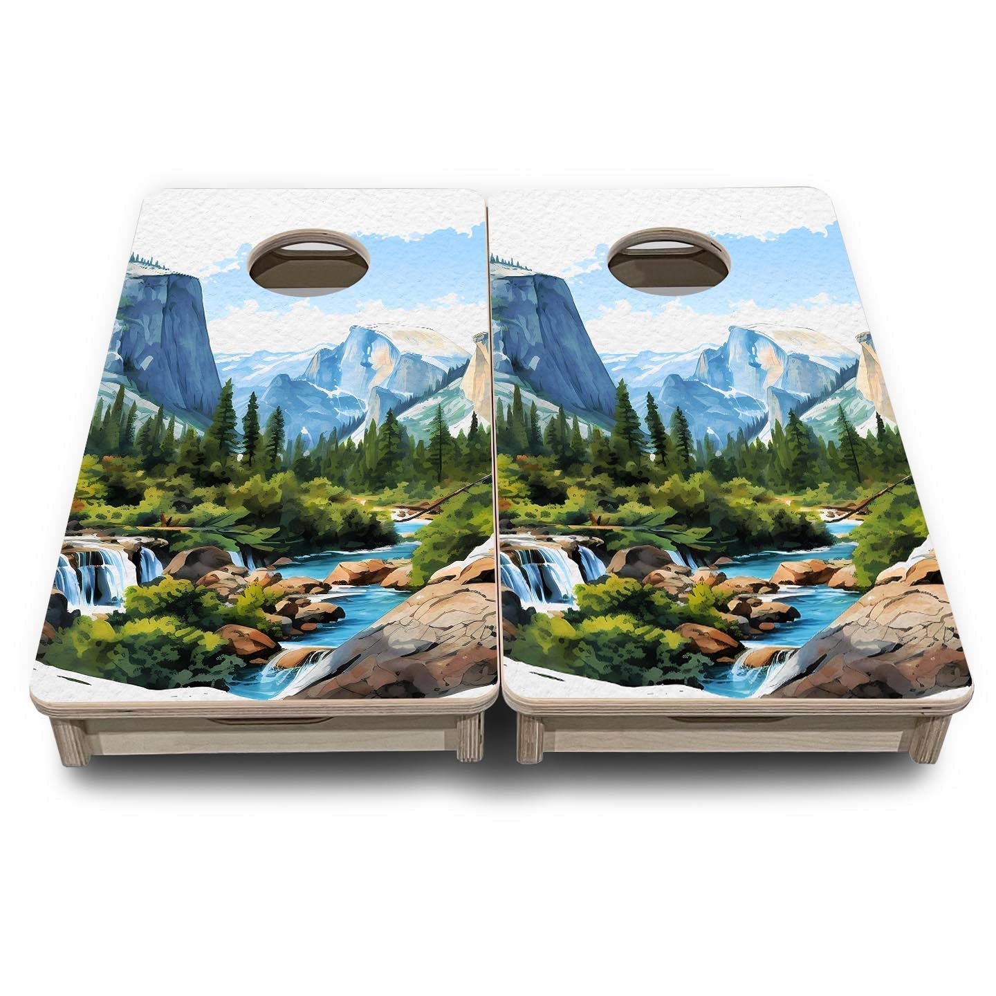 Yosemite - Mini or Vacation Size Boards Cornhole Solutions