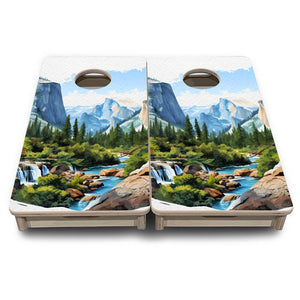 Yosemite - Mini or Vacation Size Boards Cornhole Solutions
