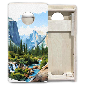 Yosemite - Mini or Vacation Size Boards Cornhole Solutions