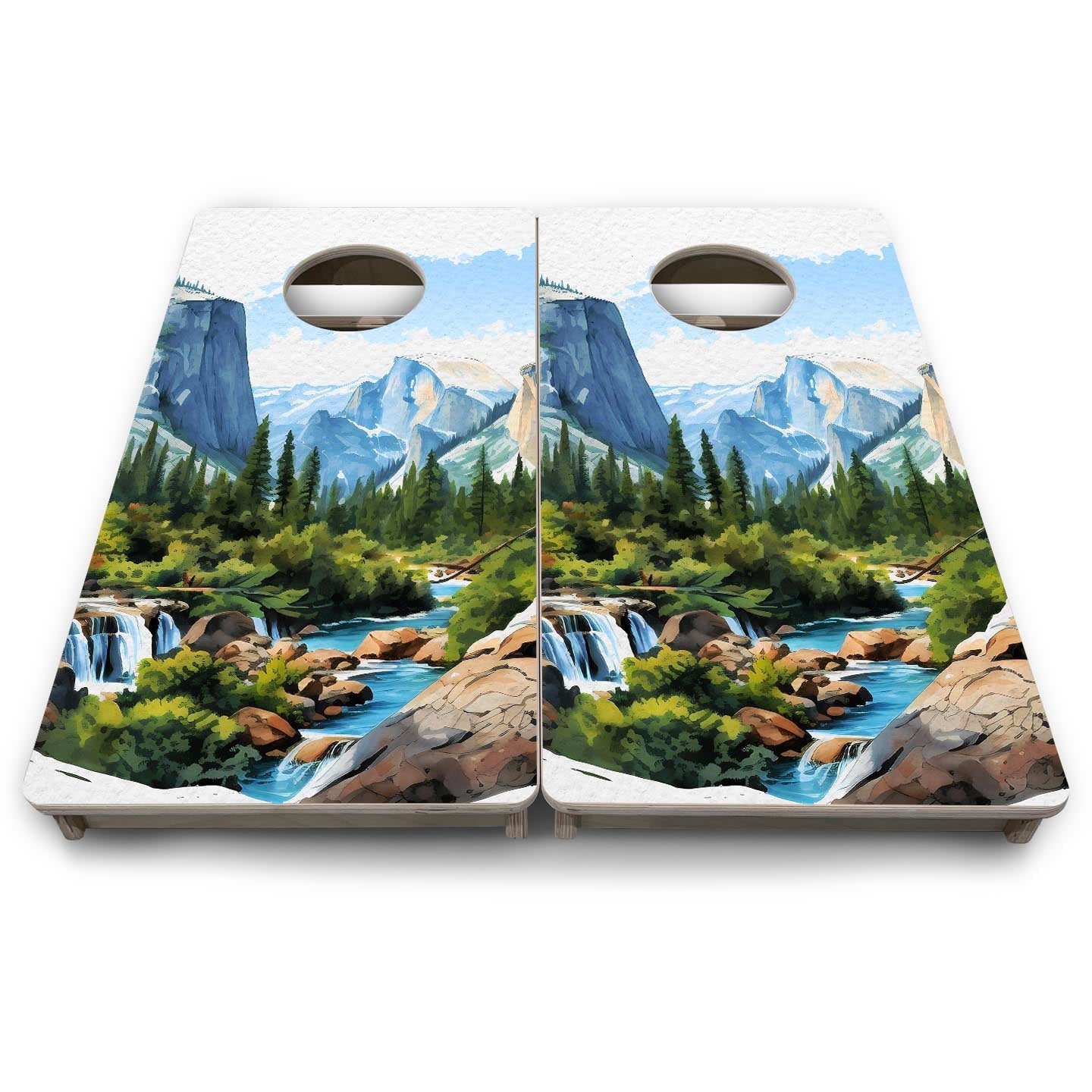 Yosemite - Mini or Vacation Size Boards Cornhole Solutions