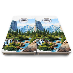 Yosemite - Mini or Vacation Size Boards Cornhole Solutions