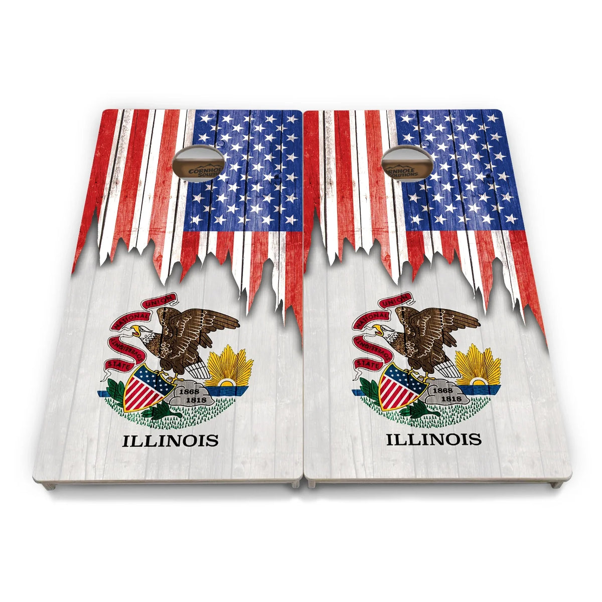 State Flag Cornhole Boards – HI–MD – Tournament Series