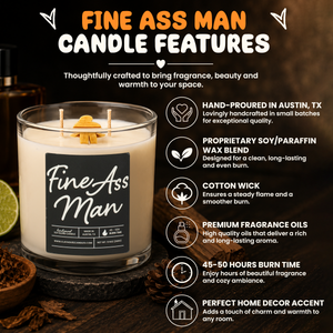 Fine Ass Man Container Candle