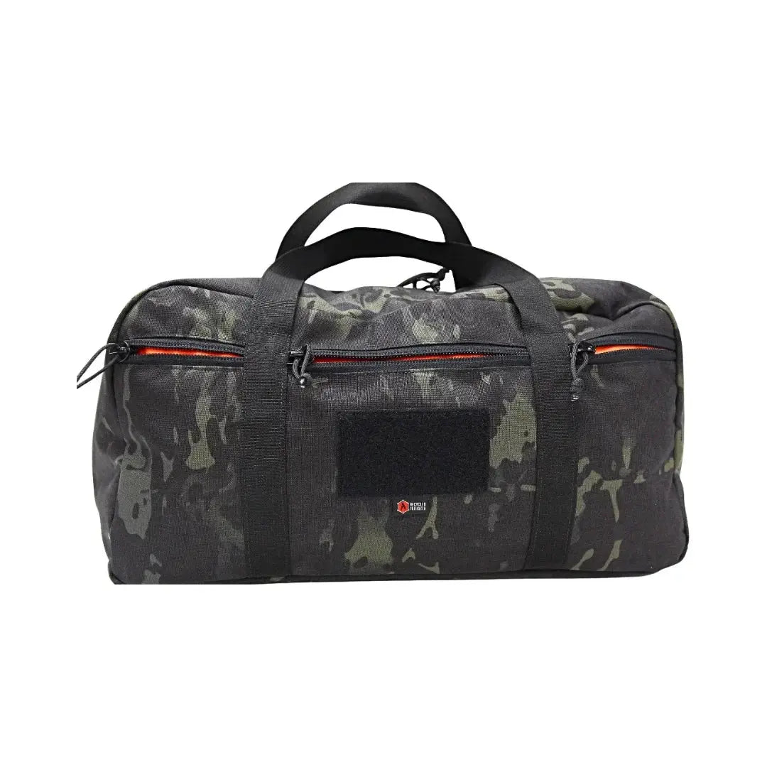 72-Hour 500D Cordura Duffle Bag by Recycled Firefighter, handmade leather goods main product photo
