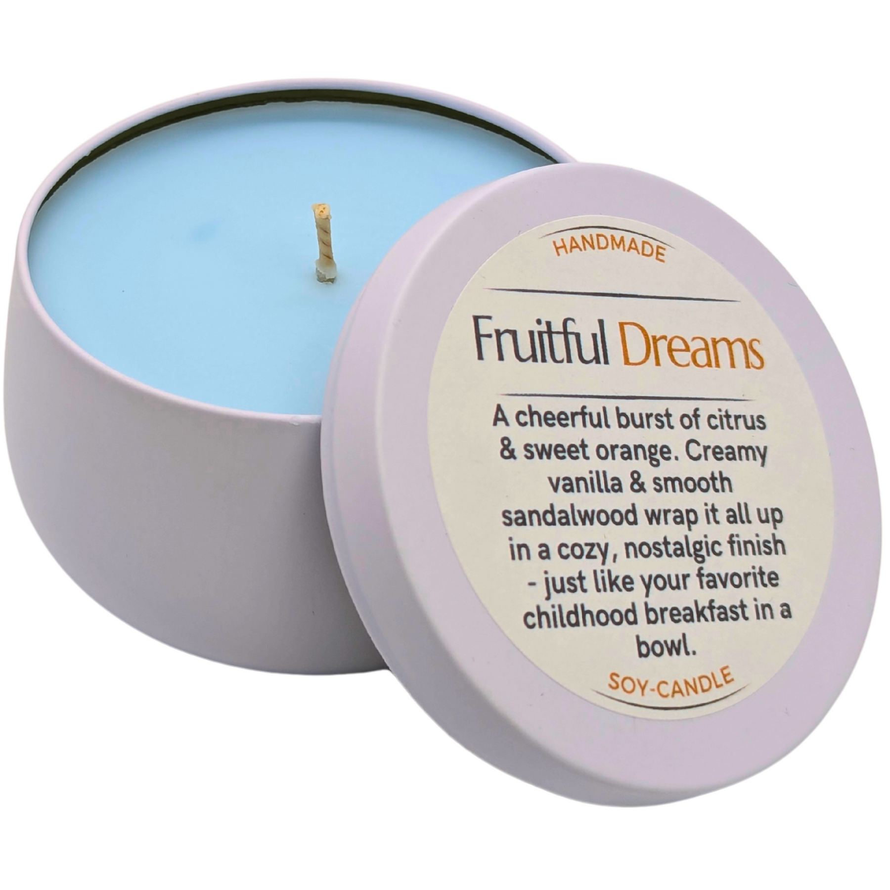 Fruitful Dreams™ Tranquil Soy Candle | Sweet Uplifting Joy – ResilScents™