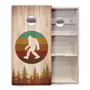 Complete Tournament Cornhole Bundle - Boards, Bags & Carrying Case - Bigfoot