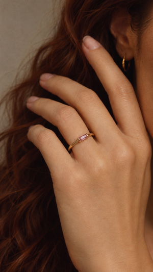 Faye Ring | Light Pink Tourmaline