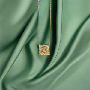 Vera Necklace | Gold Vermeil by Ke Bella, additional product image 2