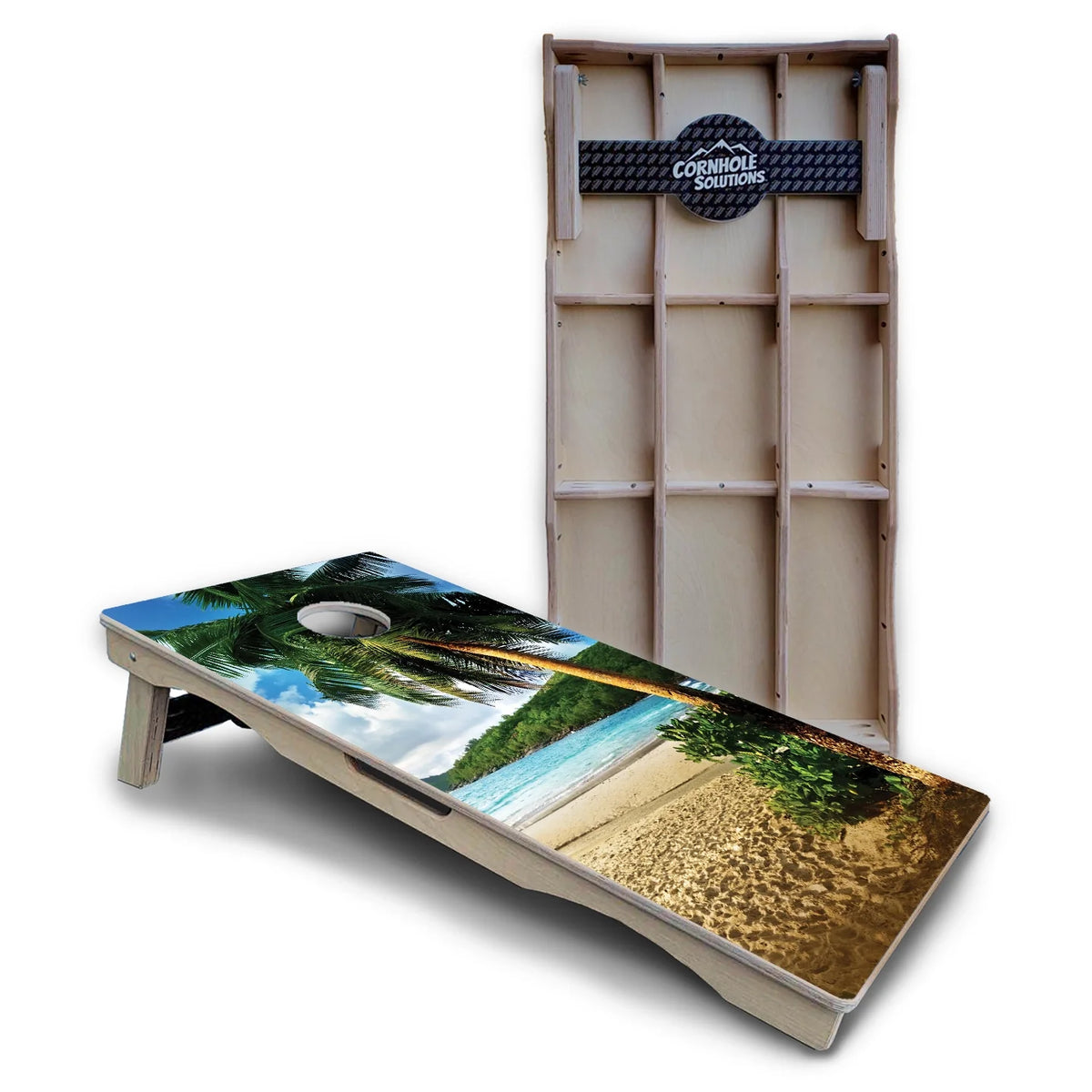 Beach & Tropical Cornhole Boards – Pro Lite or Pro Elite