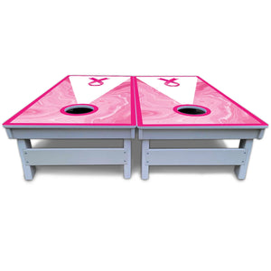 Cancer Awareness Cornhole Boards - All Weather Series