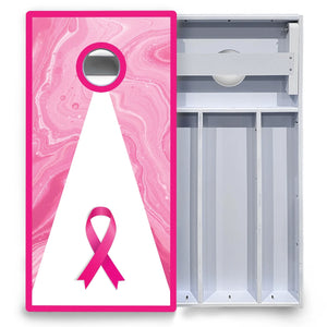 Cancer Awareness Cornhole Boards - All Weather Series