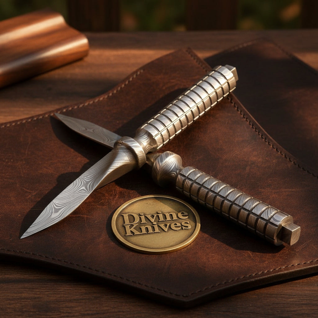 Integral Steel Dagger Set by Divine Knives
