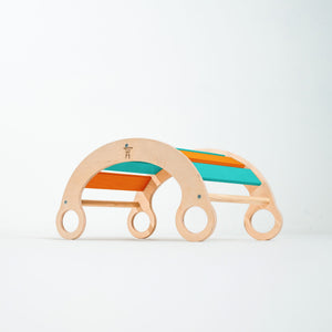 Climbing Arch by Bunny Hopkins, handcrafted wooden activity toy product and lifestyle photo 41