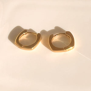 Mini Cuff Huggies | Gold Vermeil handmade jewelry by Ke Bella