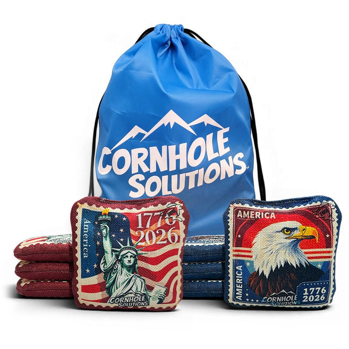 American Stamps – Rec Cornhole Bags – Set of 8
