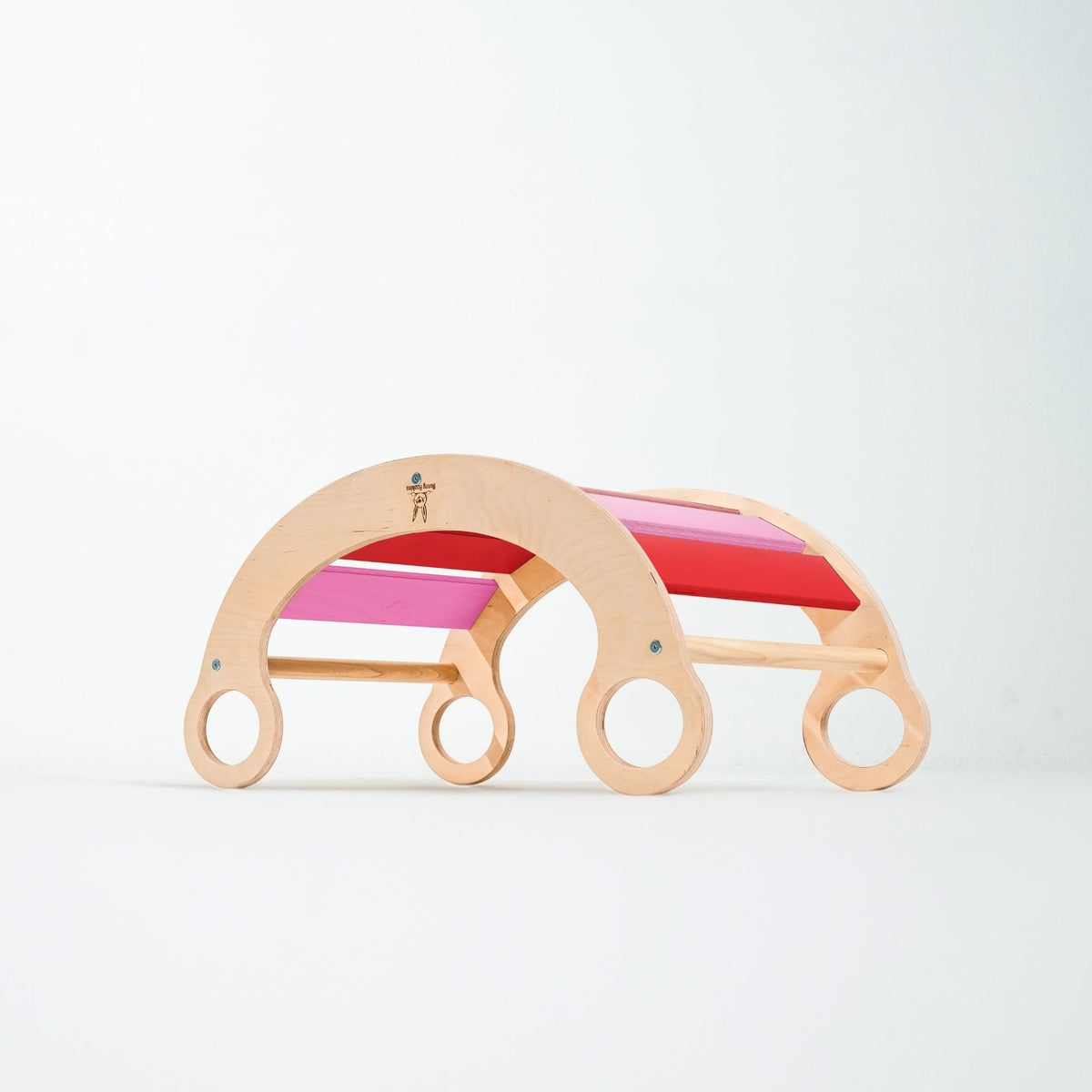 Climbing Arch by Bunny Hopkins, handcrafted wooden activity toy product and lifestyle photo 37